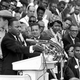 Dr. Martin Luther King Jr. delivers his “I Have a Dream” speech at the March on Washington on August 28, 1963. Photo: AP